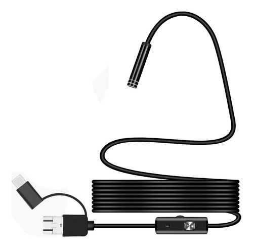 Boroscopio Usb For Teléfono Android 3 En 1