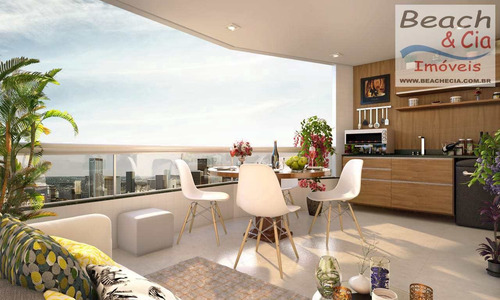 Imagem 23 de 30 de Frente Mar, 2 Dorms, Praia Grande, Entr. R$ 52 Mil, Ap00674 - Vap00674