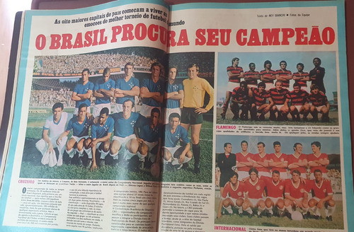 Revista Manchete - Primeiro Campeonato Nacional 1971 (Usado)