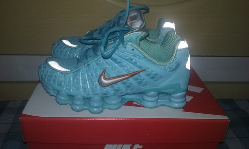 Tenis Nike Shox Tlx Retro Verde Claro N34/35 Original!!! (Usado)
