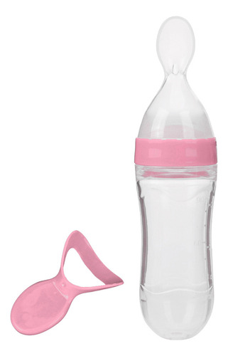 Biberón De Silicona Para Bebés De 90 Ml Para Alimentar A Niñ