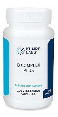 Klaire Laboratorios B Plus Complex - Vitaminas B De Alta Pot