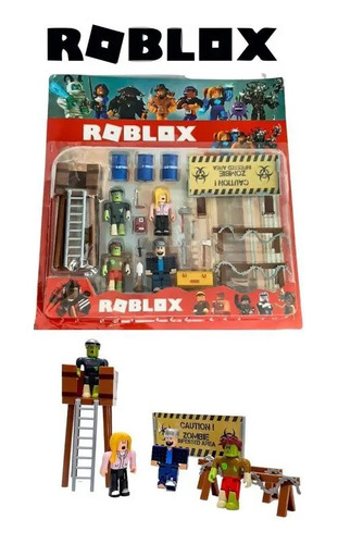 Kit Bonecos Jogo Roblox Zumbi - Dia Das Crianças