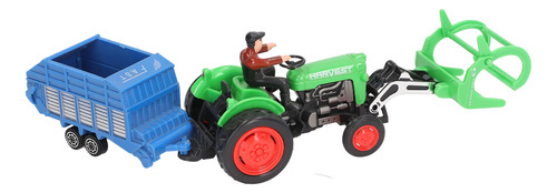 Kit De Maqueta De Tractor Toy Alloy Farm Cars 1:48