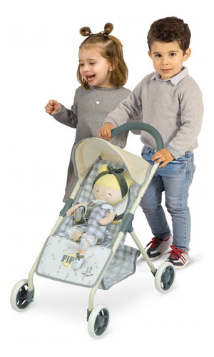 Silla De Cuevas Set 2 En 1 Coche + Muñeca Pipo Niños Juguete