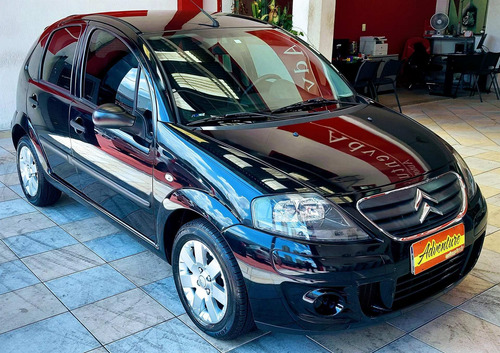 Imagem 3 de 11 de Citroen C3 Glx 1.4 8vano:2012 Preto Flex Completo