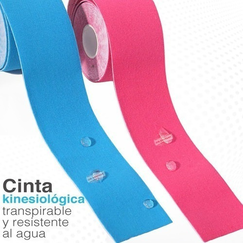 Imagen 4 de 4 de Tape Kinesiológica De Recuperación 5mx3,8cmcolores Surtidos
