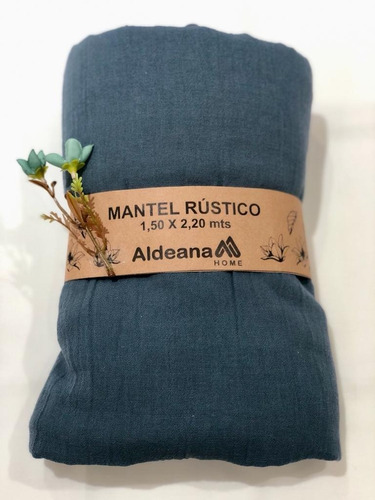 Mantel Rustico Aldeana 1.50 X 2.20 Mts