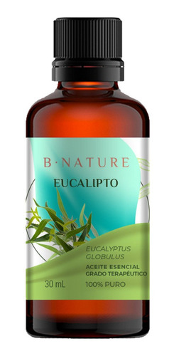 Aceite Esencial Eucalipto Puro Natural Bnature 30 Ml 