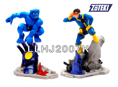 Lote Beast & Cyclops X-men Marvel Zoteki Baf