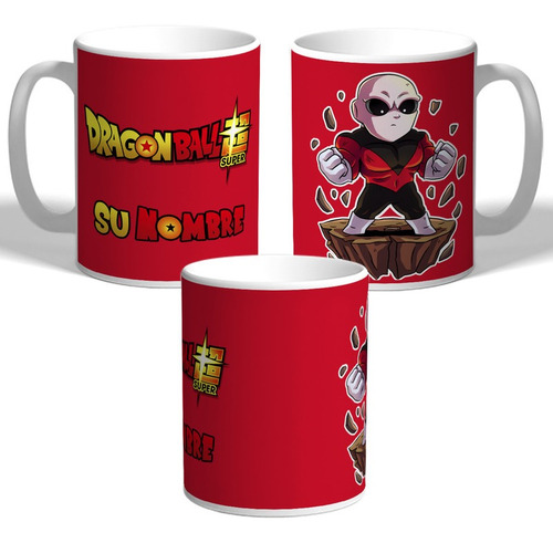 Taza Personalizada De Dragon Ball - Jiren - Cerámica