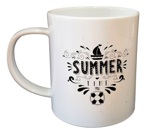 Taza De Plastico Summer Time Verano Navegar Barco