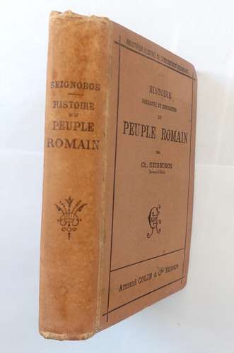 1897 Historia Del Pueblo Romano Grabados Y Mapas Seignobos