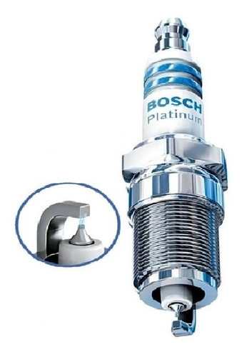 Bujias Bosch / Ford Fusion 3.0 Lts 2010 A 2012 (platino)