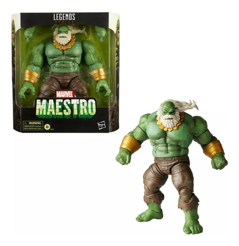 Maestro Hulk Marvel Legends Deluxe Edition Original Y Nuevo