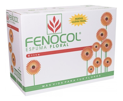 Imagen 1 de 4 de Espuma Floral Fenocol Elite X 48 - Unidad a $1791