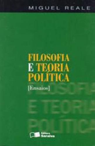 Filosofia E Teoria Política - 1ª Edição De 2012