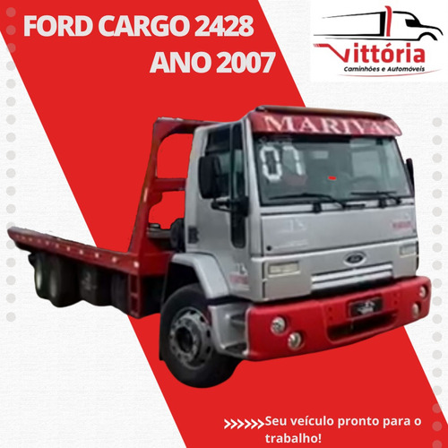 Caminhão Reboque Ford Cargo 2428 Ano 2007