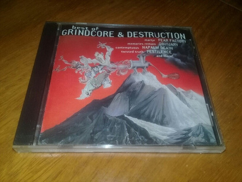 Grindcore & Destruction Cd Obituary Napalm Death Pestilenc