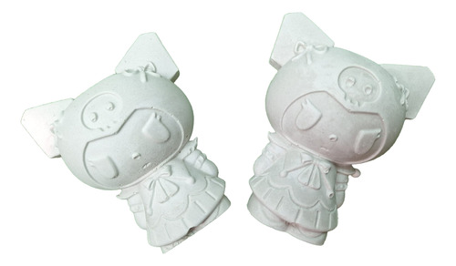 Figura De Yeso Para Pintar Kuromi, Stitch Y My Melody