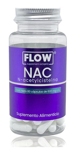 Nac (n-acetylcisteína) 60 Cápsulas De 600 Mg Flow
