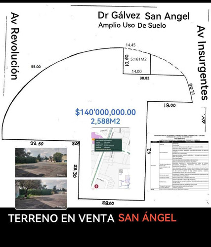 Terreno En Venta - Dr Galvez, Cdmx