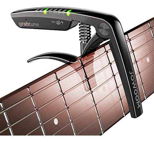 Jowoom Grabtune Acoustic Guitar Capo-tuner | Equipo 2 En 1 |