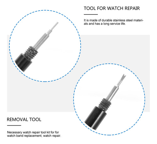 Reloj Spring Bar Tool De Doble Extremo Raw Ear Batch De Dobl