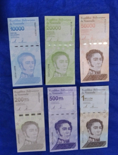 Set De Billetes De Bolívares Soberanos 