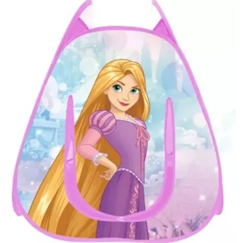Carpa Plegable Con Túnel Infantil Disney Princesas