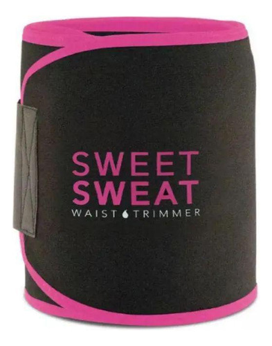 Cinta Modeladora Ajustável Sweet Sweat Rosa - Neoprene