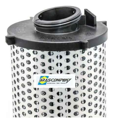 7414582 Filtro Hidraulico C/ 2 Aneis E Pescoço Angulado S630