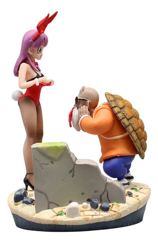 Figura Maestro Roshi & Bulma Conejita Dragon Ball Anime