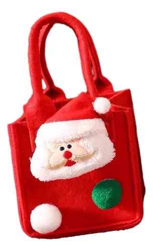 comprar Bolsa De Regalo De Navidad, Bolsa De Dulces De Navidad, Rojo