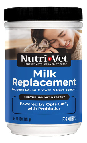 Nutri-vet Reemplazo De Leche Para Gatitos | Apoyo Intestinal