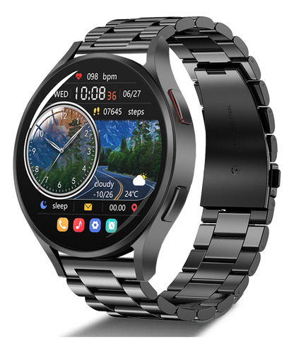 Galaxy Watch 6 Classic Smart Watch Hombre Reloj Llamada 2023 Color De La Correa Acero Negro