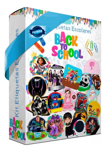 Mega Kit Imprimible Etiquetas Escolares Del 2018 2023