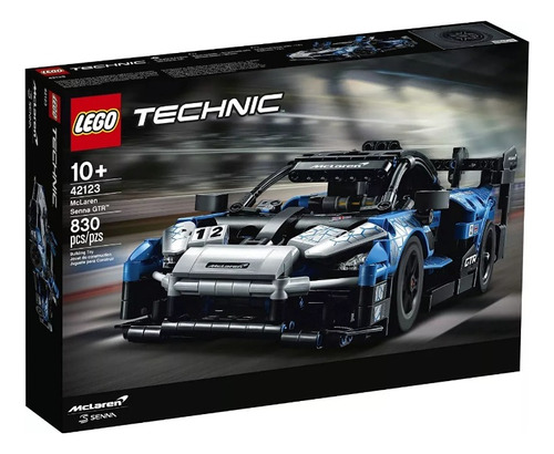 Lego Technic Mclaren Senna Gtr 42123 - 830 Pcs