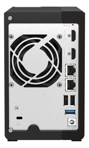 Servidor Nas Qnap Intel Celeron 4core J6412 2 Bahías 8gb Ram