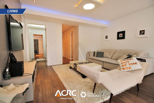 Imagem 5 de 24 de Acrc Imóveis - Apartamento Com Terraço Para Venda No Bairro Ponta Aguda - Ap04238 - 69264849
