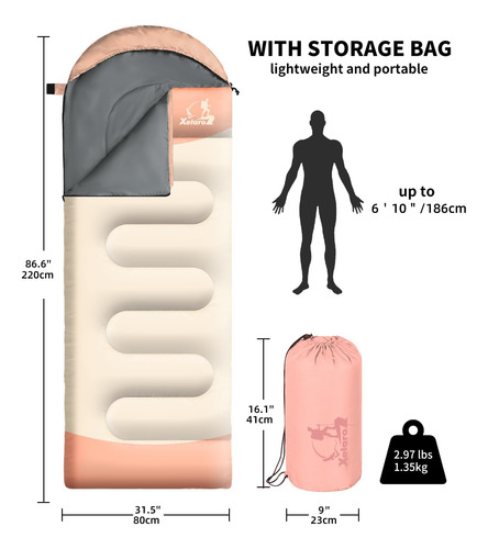Saco De Dormir Impermeable Para Camping Y Viajes Al Aire Lib