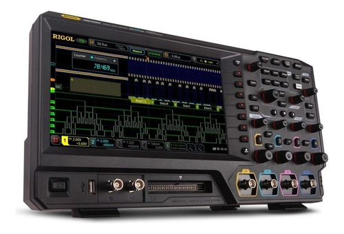 Rigol Mso5074 Osciloscópio Digital 70mhz 4ch 8gsa/s