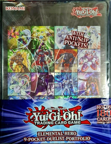 Yugioh Binder Elemental Hero 9-bolsillos Folder