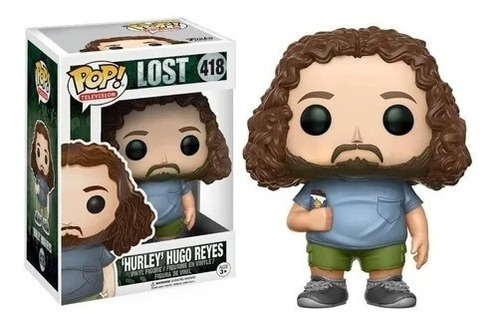 Boneco Funko Pop! Tv Lost Hurley (hugo Reyes)#418