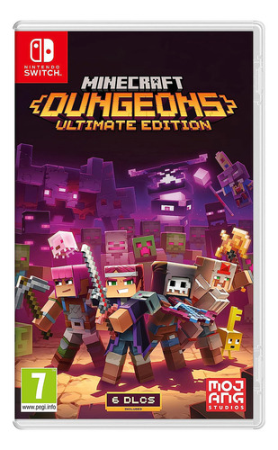 Minecraft Dungeons Edição Ultimate Nintendo Switch Euro
