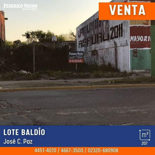 Imagen 1 de 3 de Terreno En Venta En José C Paz