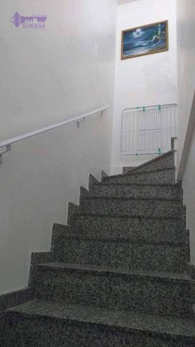 Imagem 7 de 14 de Sobrado Com 2 Dormitórios À Venda, 58 M² Por R$ 340.000 - Vila Valparaíso - Santo André/sp - So0564
