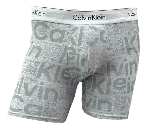 Boxer Brief Calvin Klein Ultra Soft Color Gris 100% Original