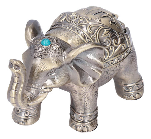 Cenicero Para Puros, Elefante A Prueba De Viento, Metal