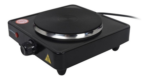 Anafe eléctrico Winco W40 negro 220V